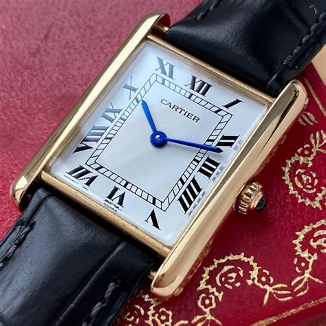 cartier horloge dames tank|louis cartier tanks.